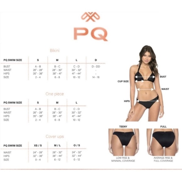 Pilyq Coco Smocked Full Bikini Bottoms | PQ Swim | NWT - Picture 3 of 14